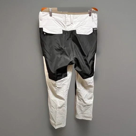 Atlantis WeatherGear Resolute Sailing Pants Men's Lg White/Black Deadstock NWT